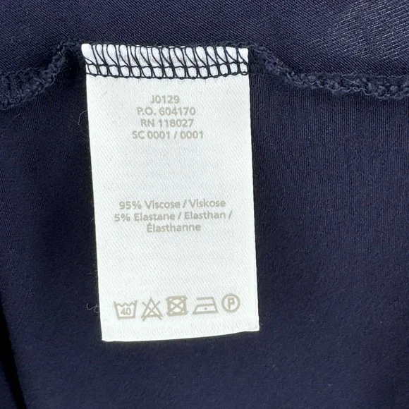 Boden Navy Maxi tee shirt dress-Size 4 - Picture 5 of 6